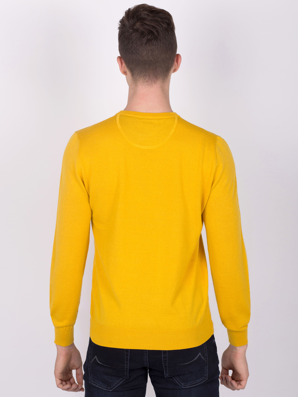 Merino wool sweater in light yellow - 33081 € 21.93 img3