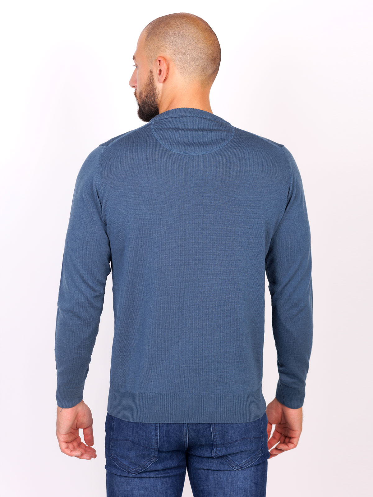 Sweater in petrol blue - 33096 € 42.74 img2