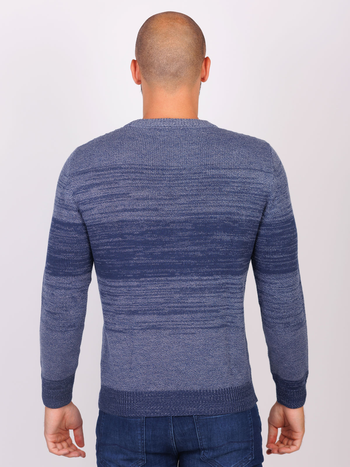 Bluză în culoarea gri albastru melange - 33100 € 47.24 img2