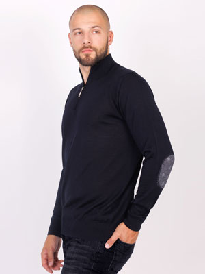 Mens polo shirt with zip - 33102 - € 39.93