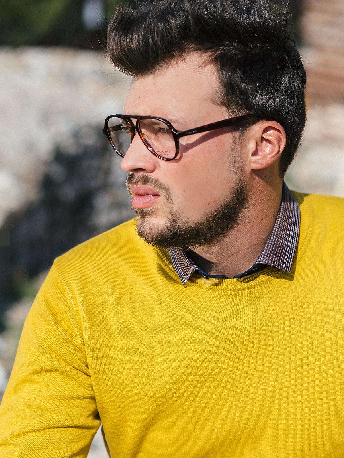 Yellow cotton sweater - 35269 € 16.31 img2