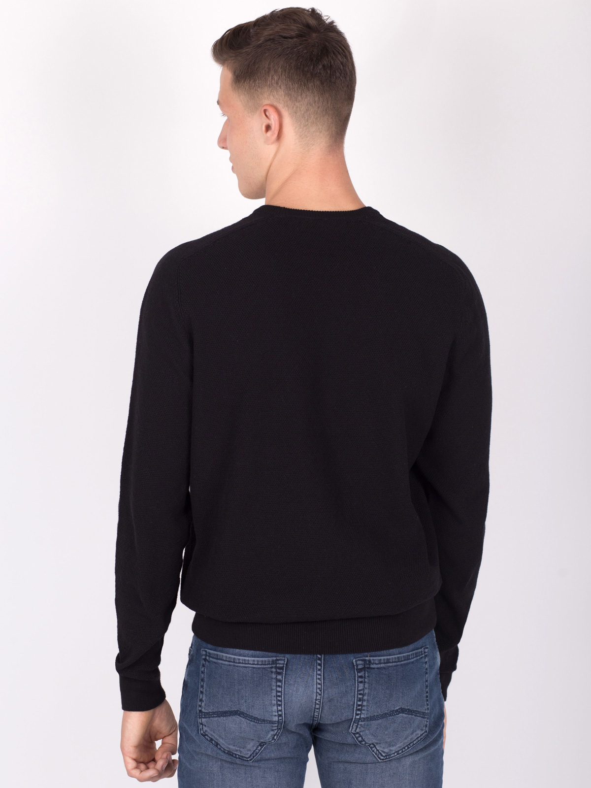 Cotton sweater in black - 35285 € 16.31 img4