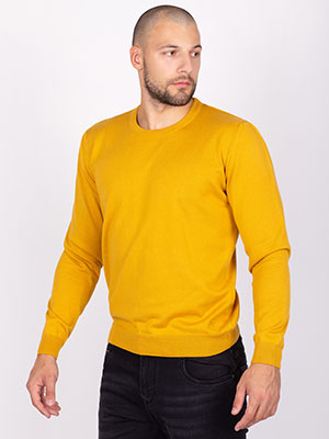 Mustard colored sweater-35302-€ 43.87