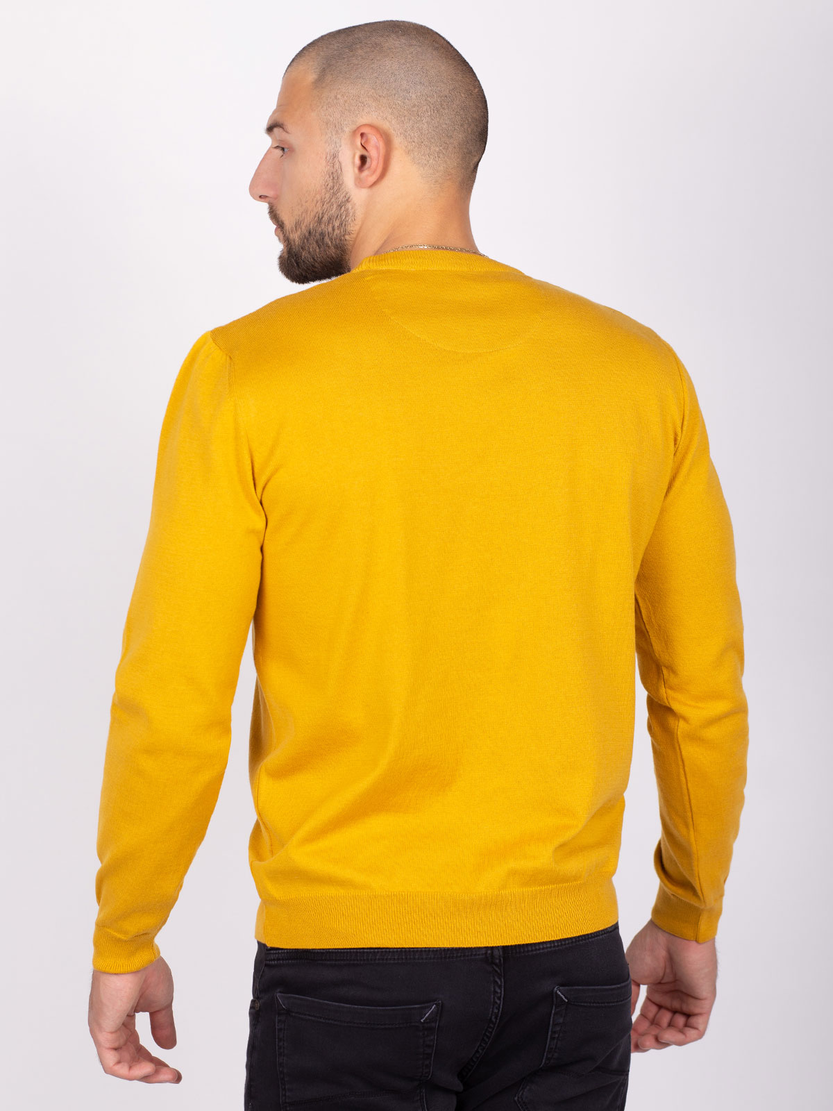 Mustard colored sweater - 35302 € 37.12 img3