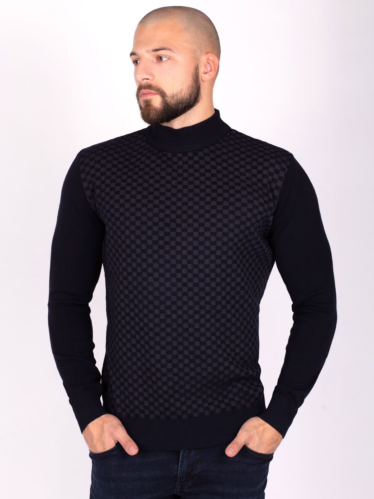 Polo în albastru închis - 35305 € 38.81 img1