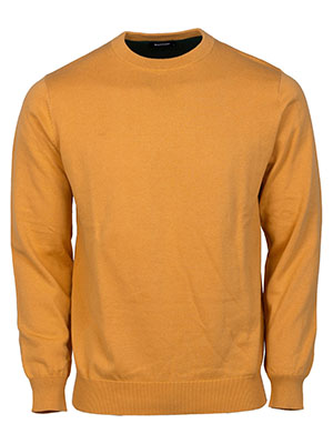 Mens sweater in mustard-35320-€ 47.24