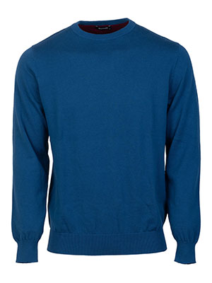 Mens sweater in dark blue - 35322 - € 47.24