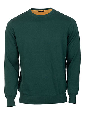 Mens sweater in green - 35323 - € 47.24