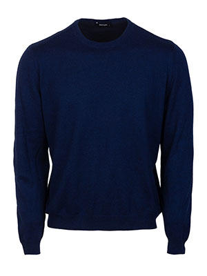 Mens inky blue sweater - 35324 - € 44.43