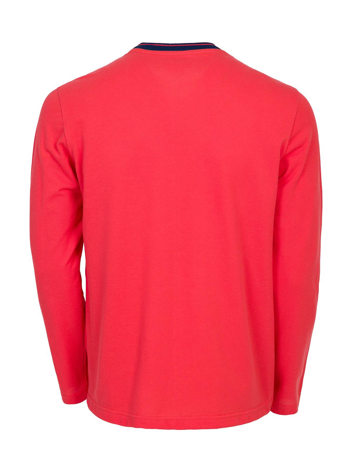 Coral blouse with dark blue print - 42388 40.49 € img2