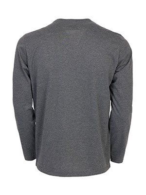 Grey melange blouse with print - 42389 40.49 € img2