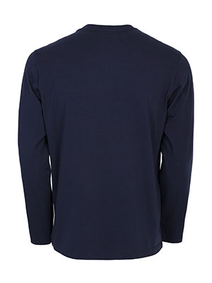 Dark blue blouse with stylish print - 42390 40.49 € img2