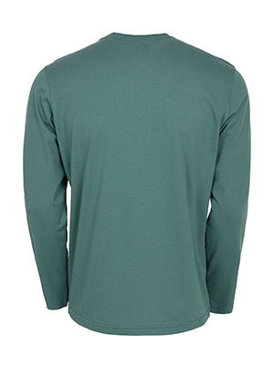 Emerald blouse with colorful print - 42400 40.49 € img2