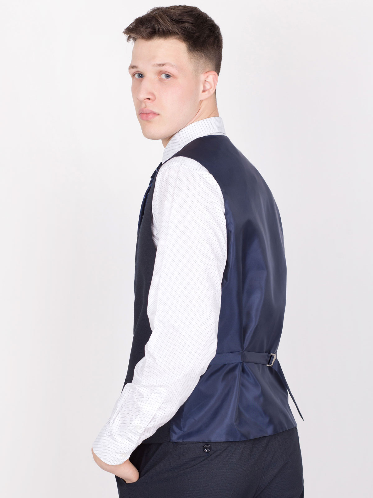  classic navy blue small cell vest  - 44053 € 21.93 img3