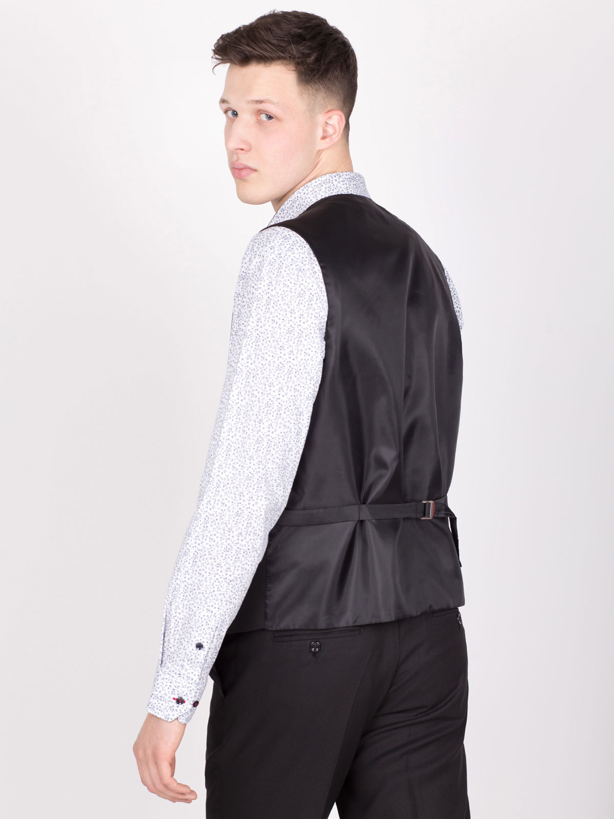  black classic vest with small cells  - 44054 € 21.93 img2
