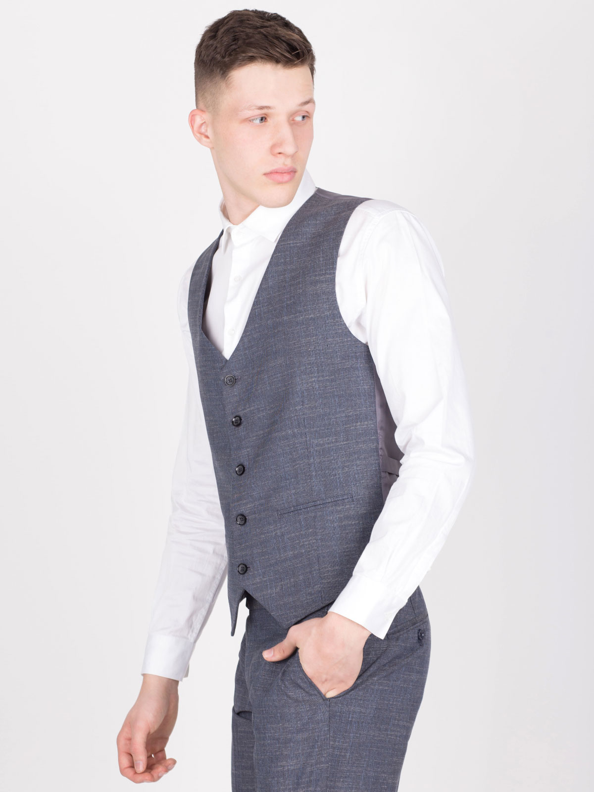  vest in grayblue melange  - 44056 € 21.93 img2