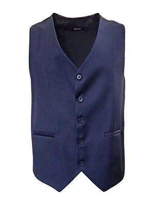 Vestă clasică bărbătească albastru închi - 44063 - € 21.93