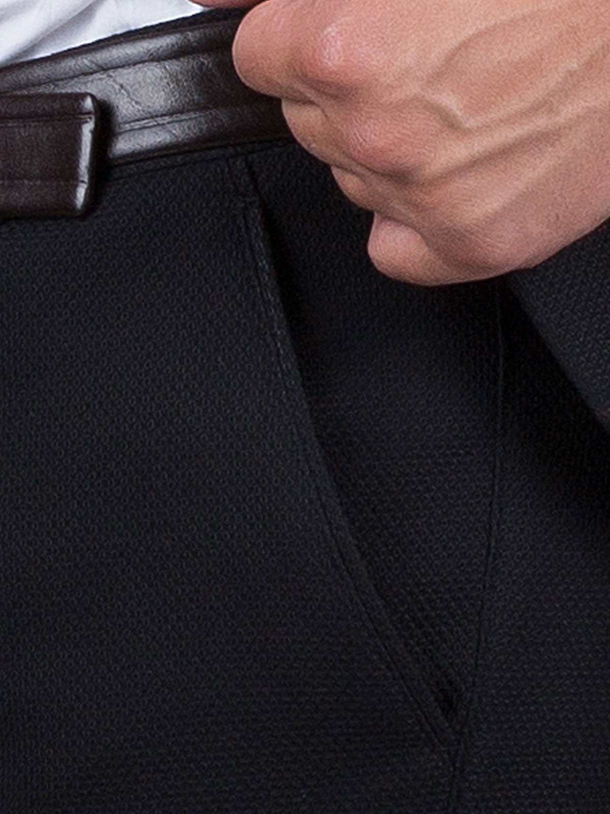 Black pants classic grain fabric - 60229 € 19.12 img3