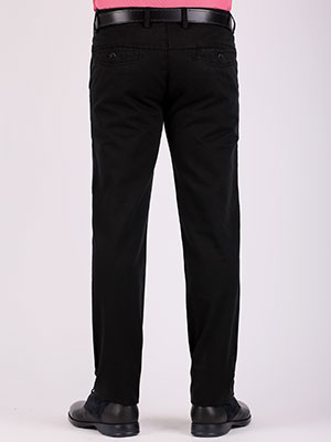Mens classic trousers in black - 60236 € 11.25 img2