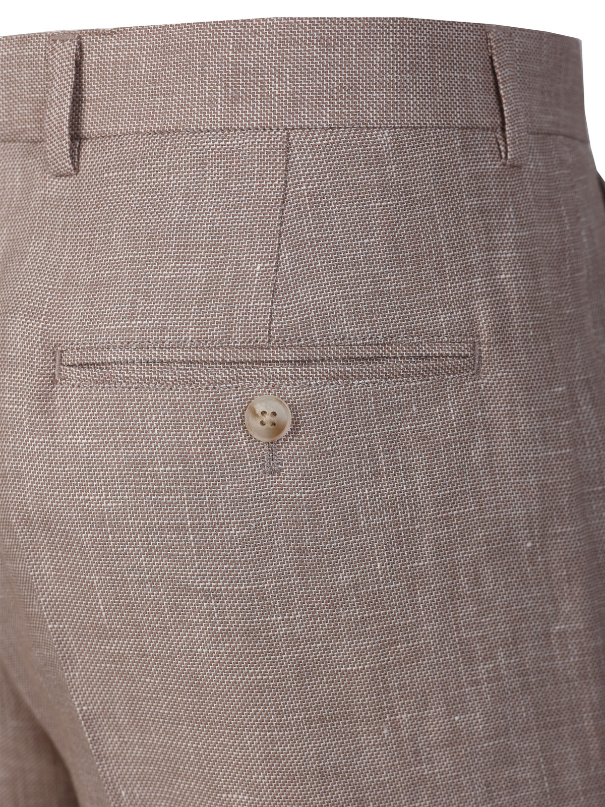 Linen trousers in beige melange - 60258 € 65.24 img3
