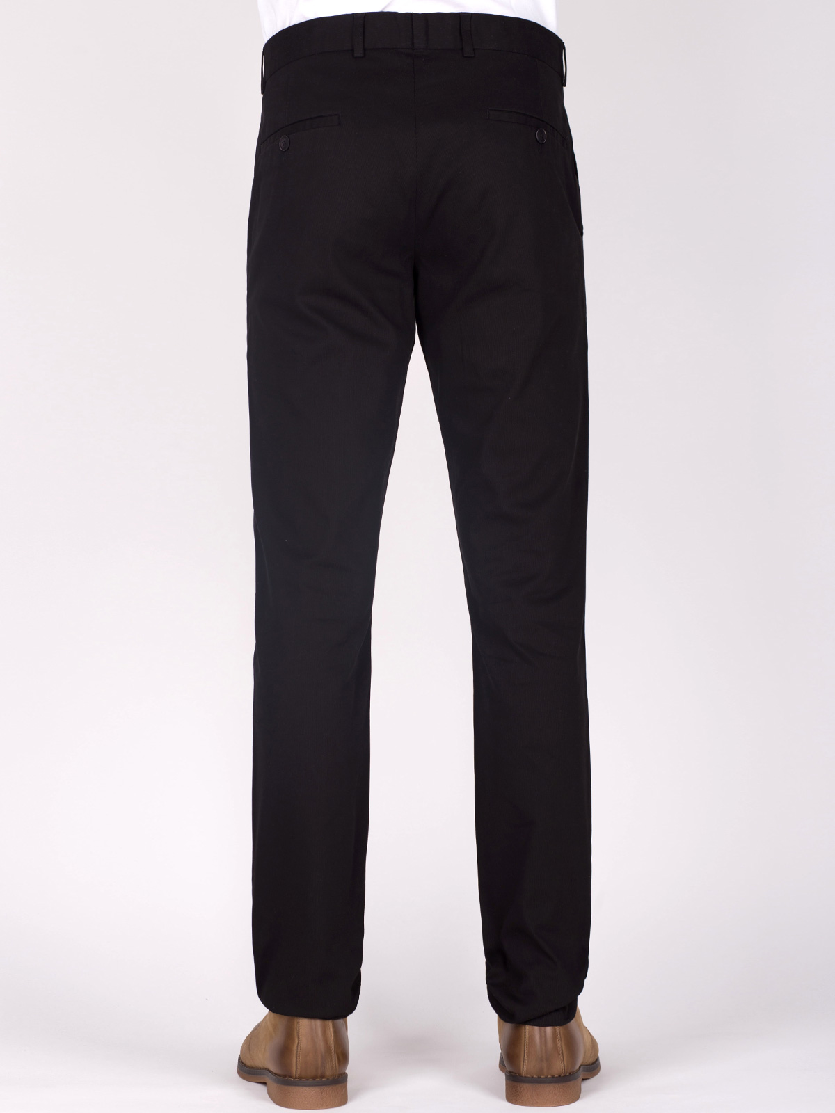 Black fitted cotton pants - 60275 € 14.06 img2
