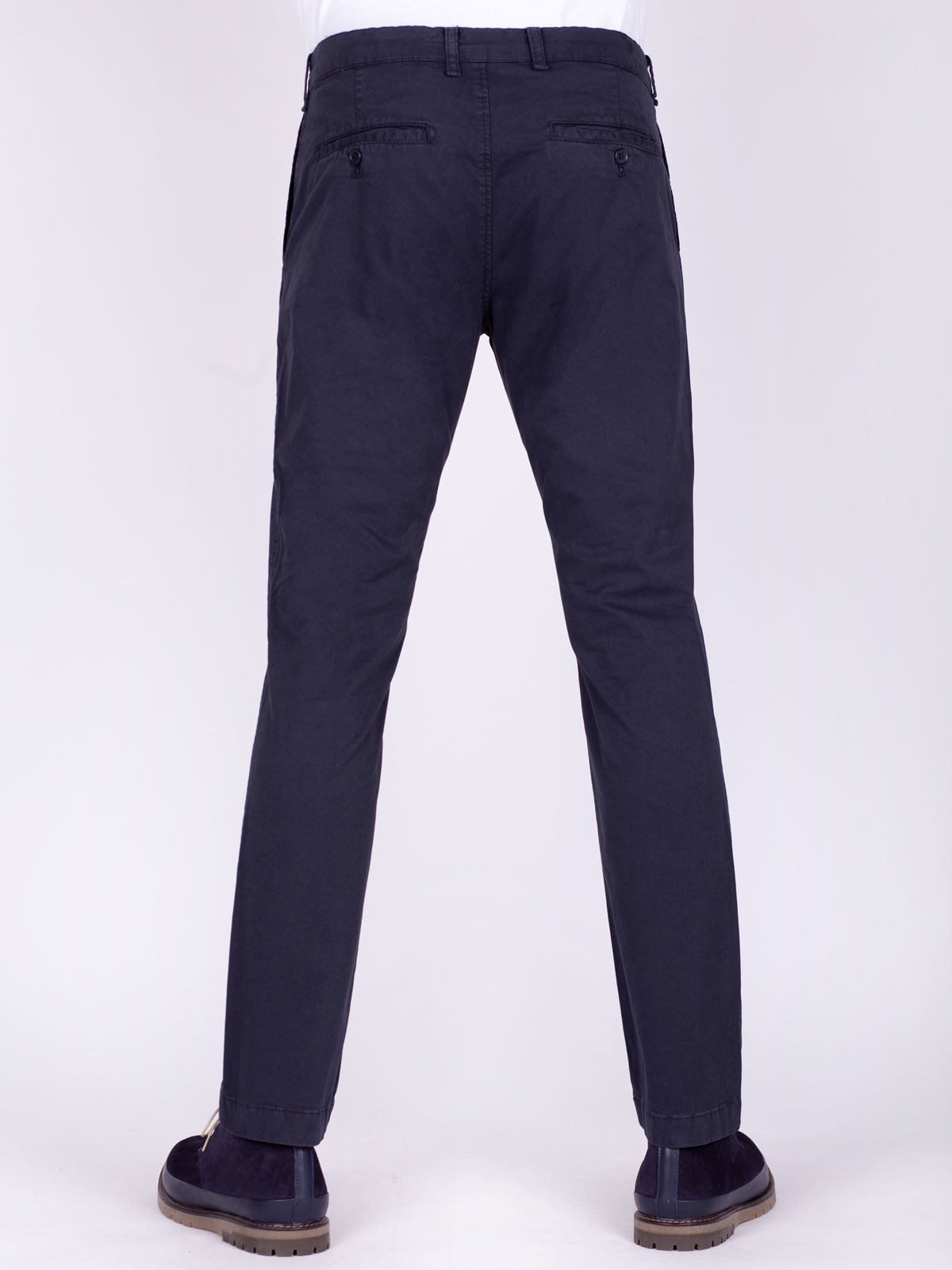 Pantaloni bleumarin cu silueta mulată - 60277 € 49.49 img3