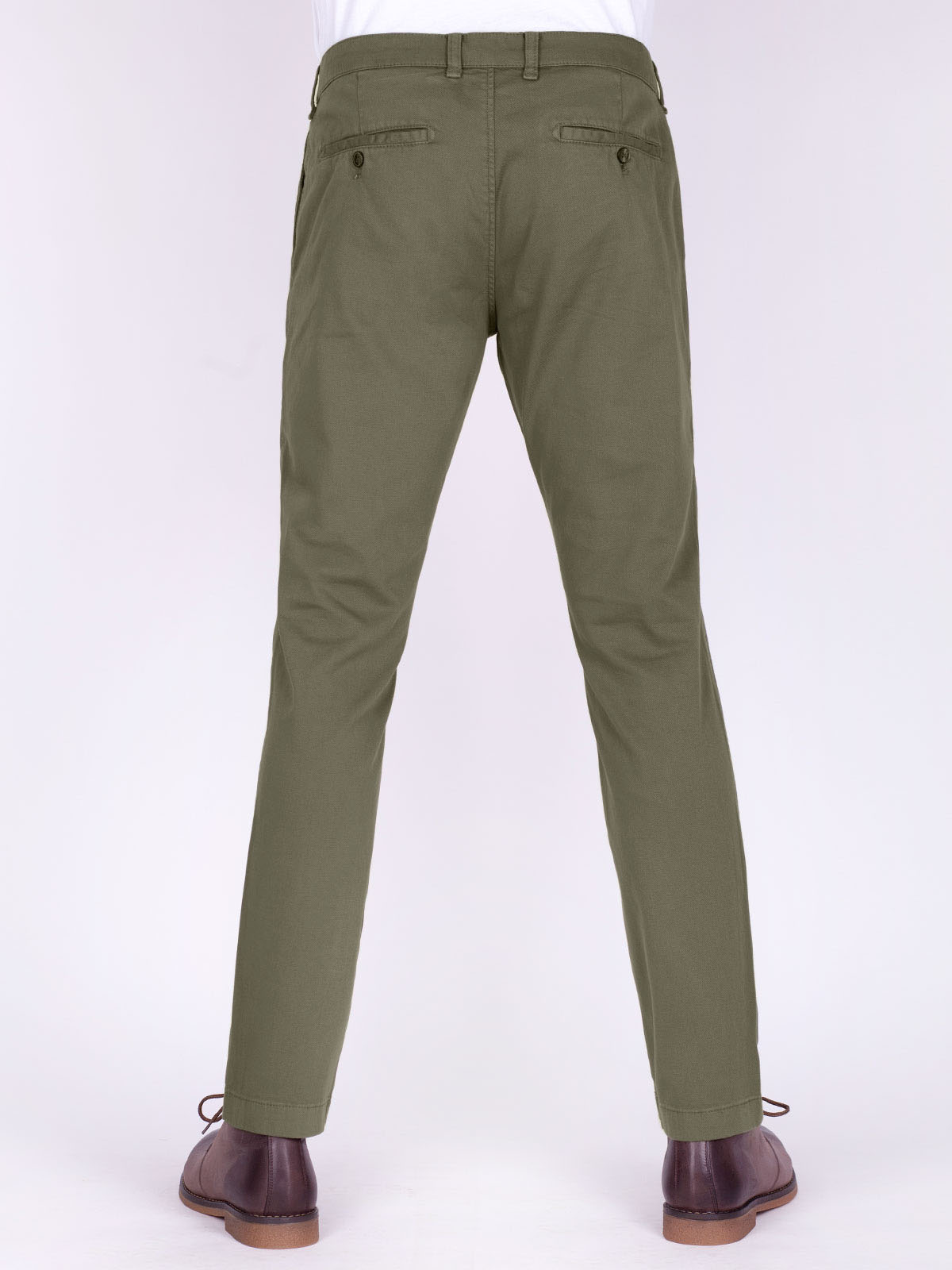 Green structured trousers - 60278 € 49.49 img3
