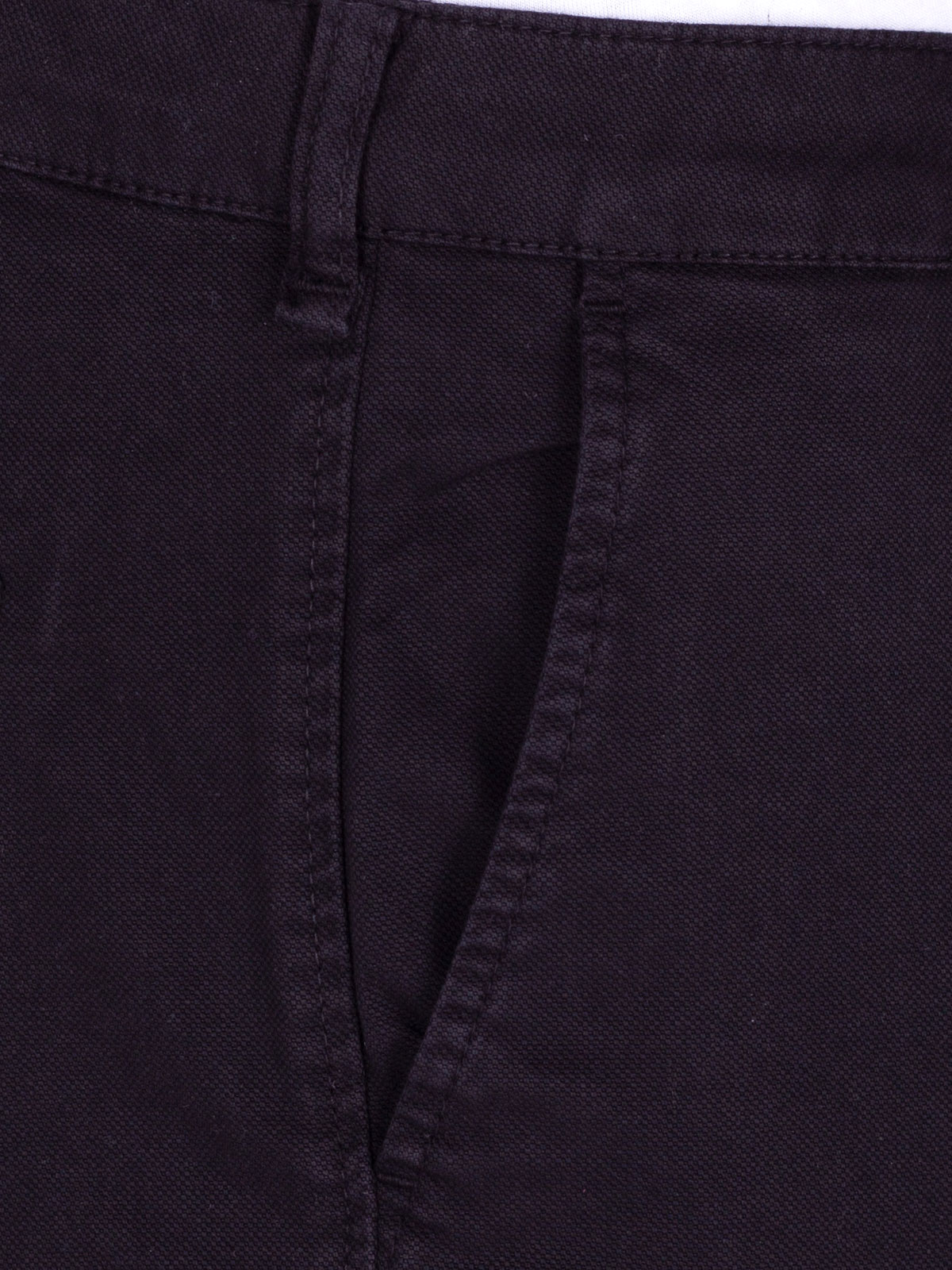 Μαύρο δομημένο παντελόνι - 60281 € 49.49 img2
