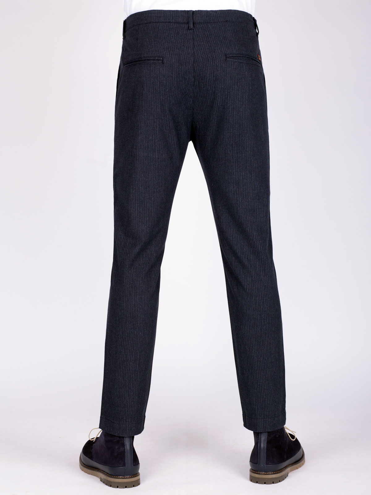 Pantaloni cu dungi albastre cu sireturi - 60283 € 66.93 img3