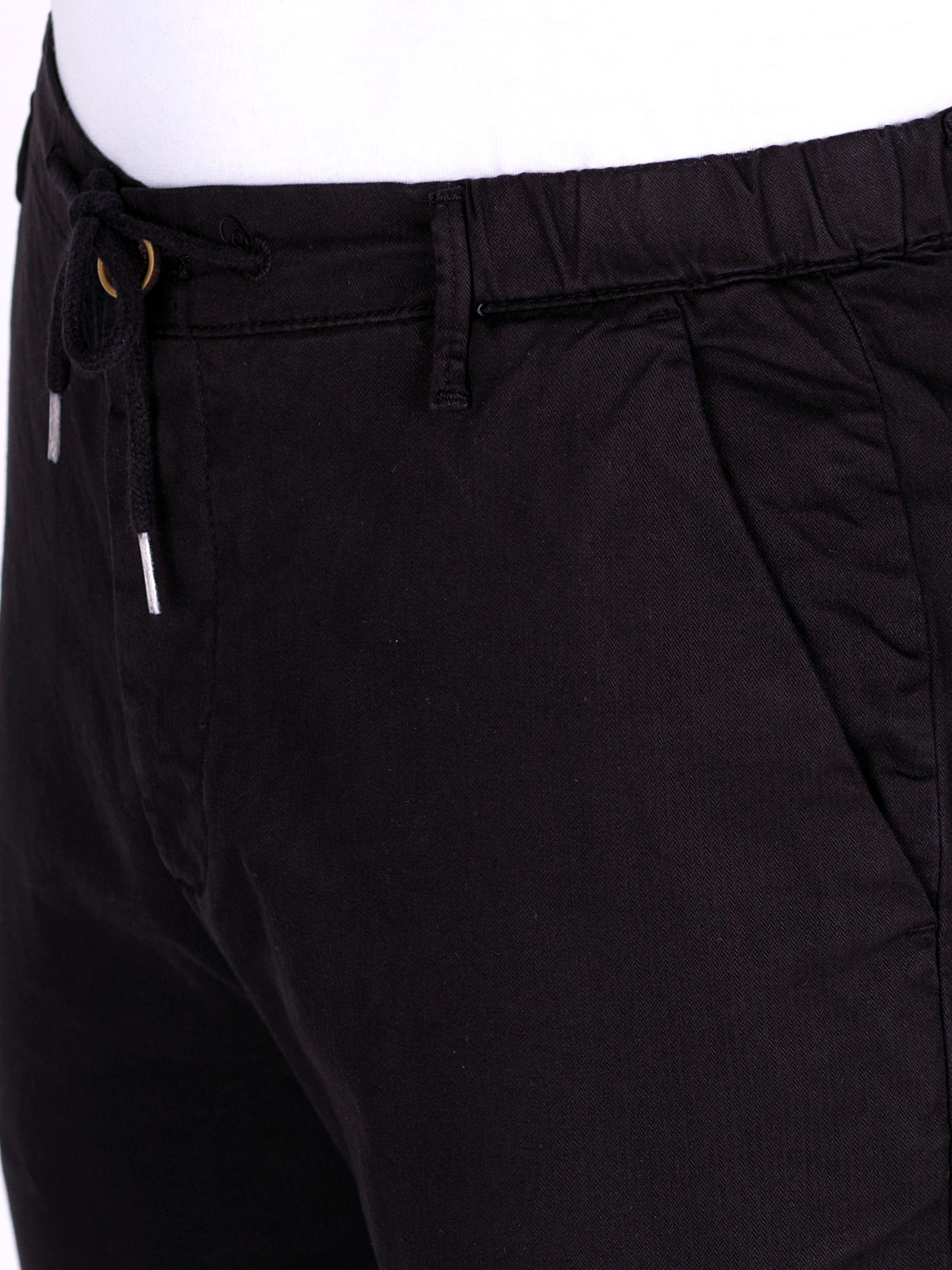 Παντελόνι σε μαύρο χρώμα με κορδόνια - 60284 € 61.30 img2