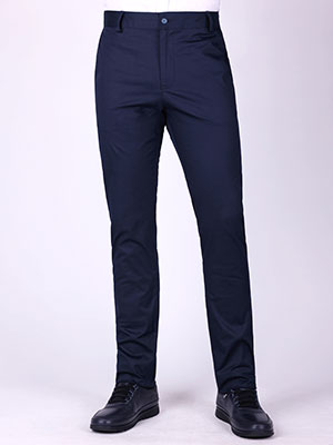 Σπορ κομψό παντελόνι σε μπλε χρώμα-60287-€ 53.43