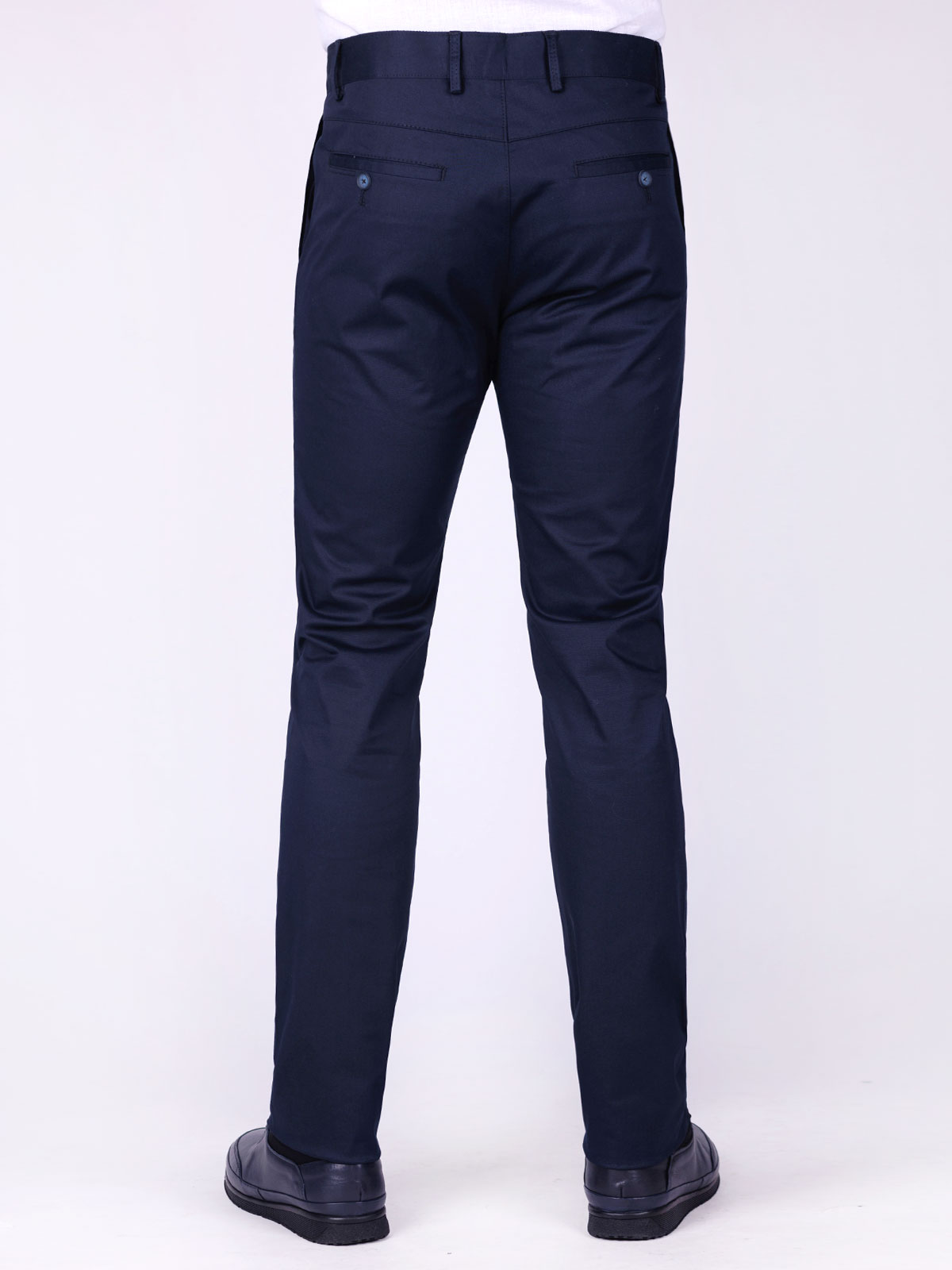 Σπορ κομψό παντελόνι σε μπλε χρώμα - 60287 € 53.43 img3