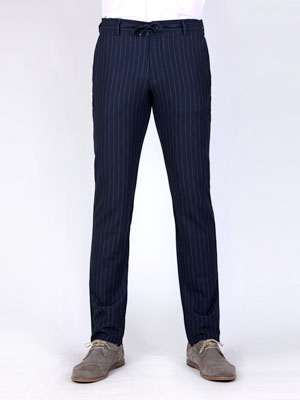 Sporty elegant striped pants - 60289 - € 44.43