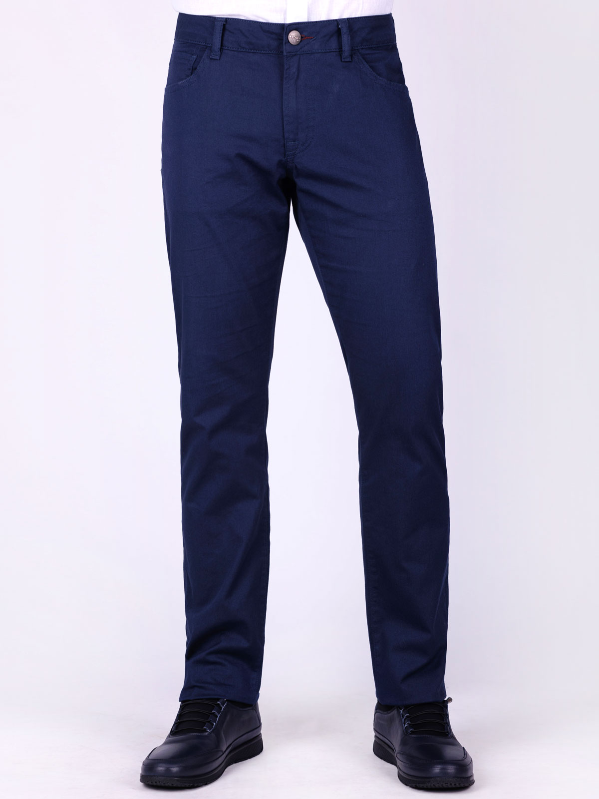 Pantaloni cu cinci buzunare   albastru î - 60301 € 33.18 img1