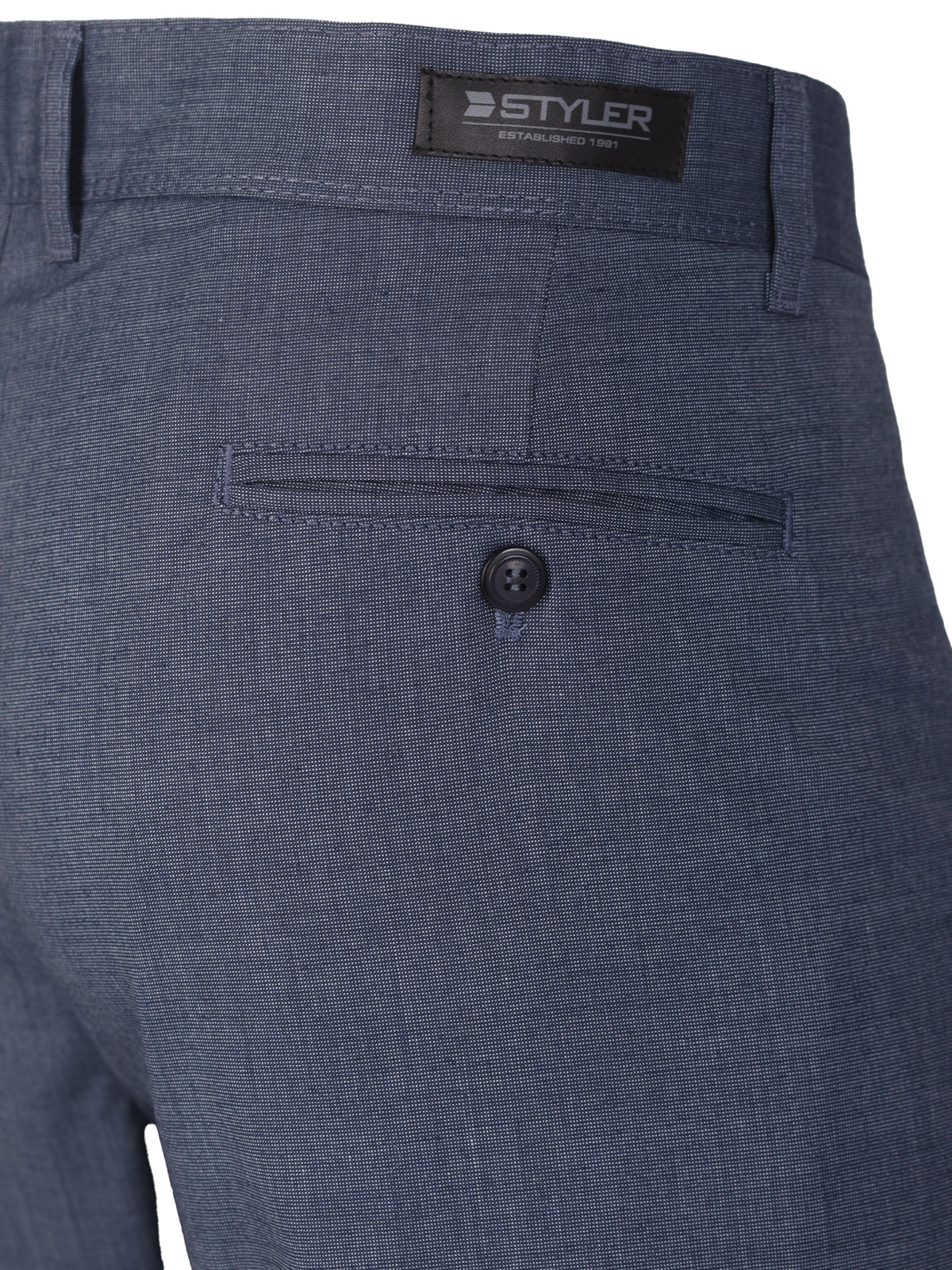 Σπορ κομψό παντελόνι σε μπλε χρώμα - 60305 € 66.37 img3