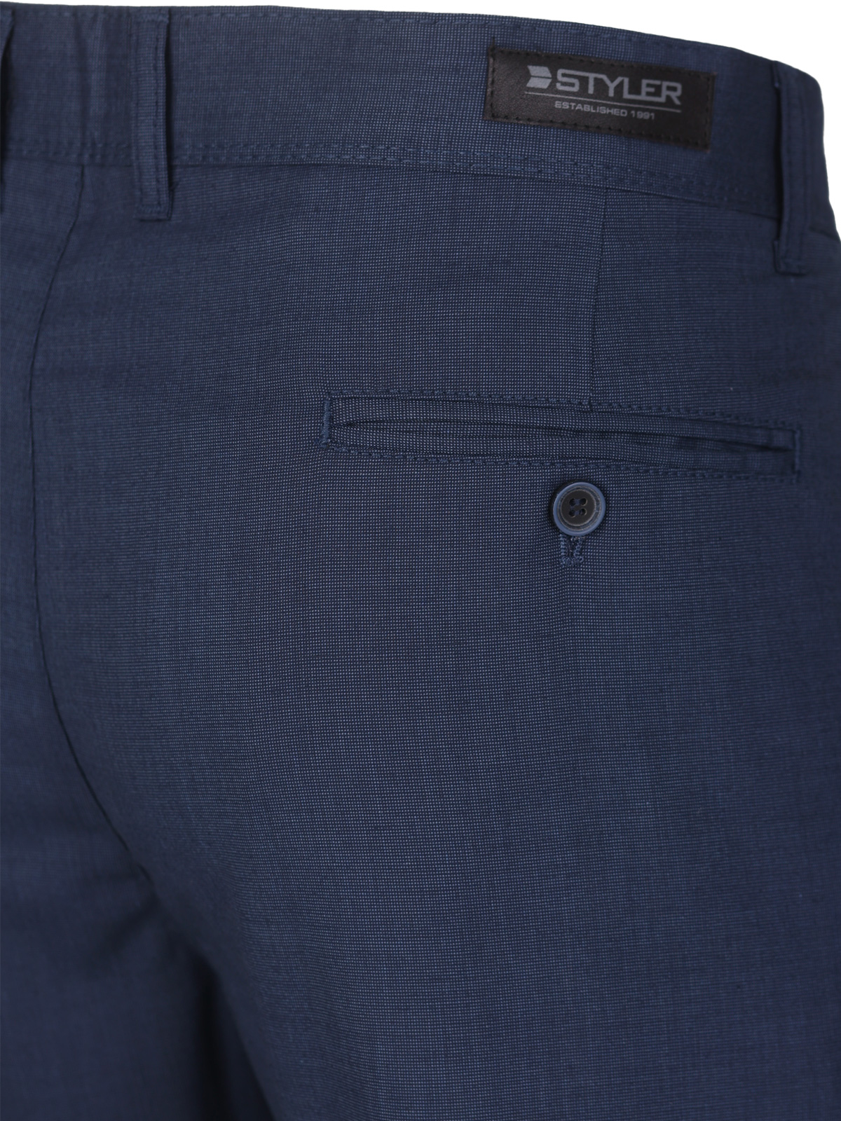 Σπορκομψό παντελόνι σε μπλε χρώμα - 60310 € 66.37 img3