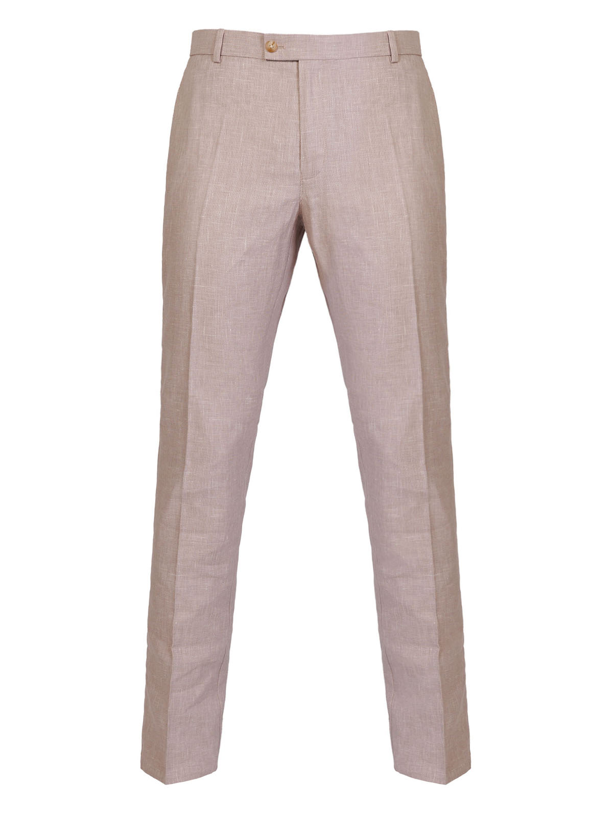 Pantaloni bărbătesc din in bej melange - 60317 € 65.24 img1