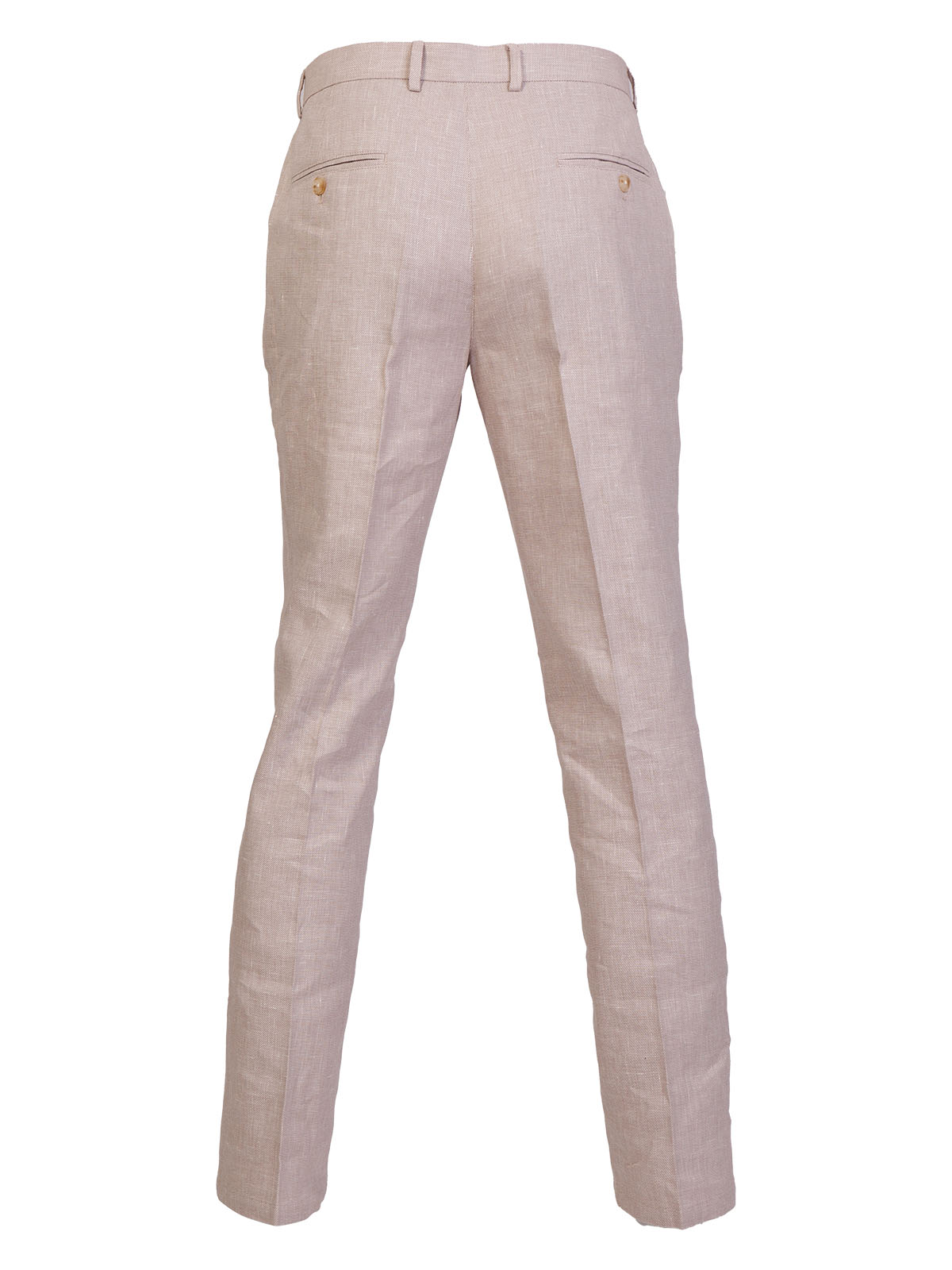 Pantaloni bărbătesc din in bej melange - 60317 € 65.24 img2