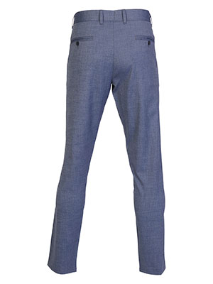 Light blue melange trousers - 60320 € 66.37 img2