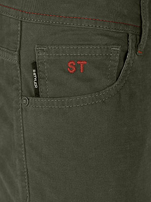 Mens dark khaki trousers - 60323 89.42 € img3