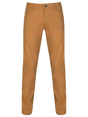 Pantaloni pentru bărbați culoare camel - 60339 - 84.00 €