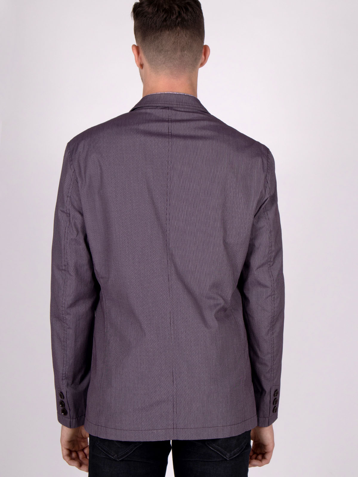 Jachetă mov cu dungă fină - 61005 € 23.62 img3