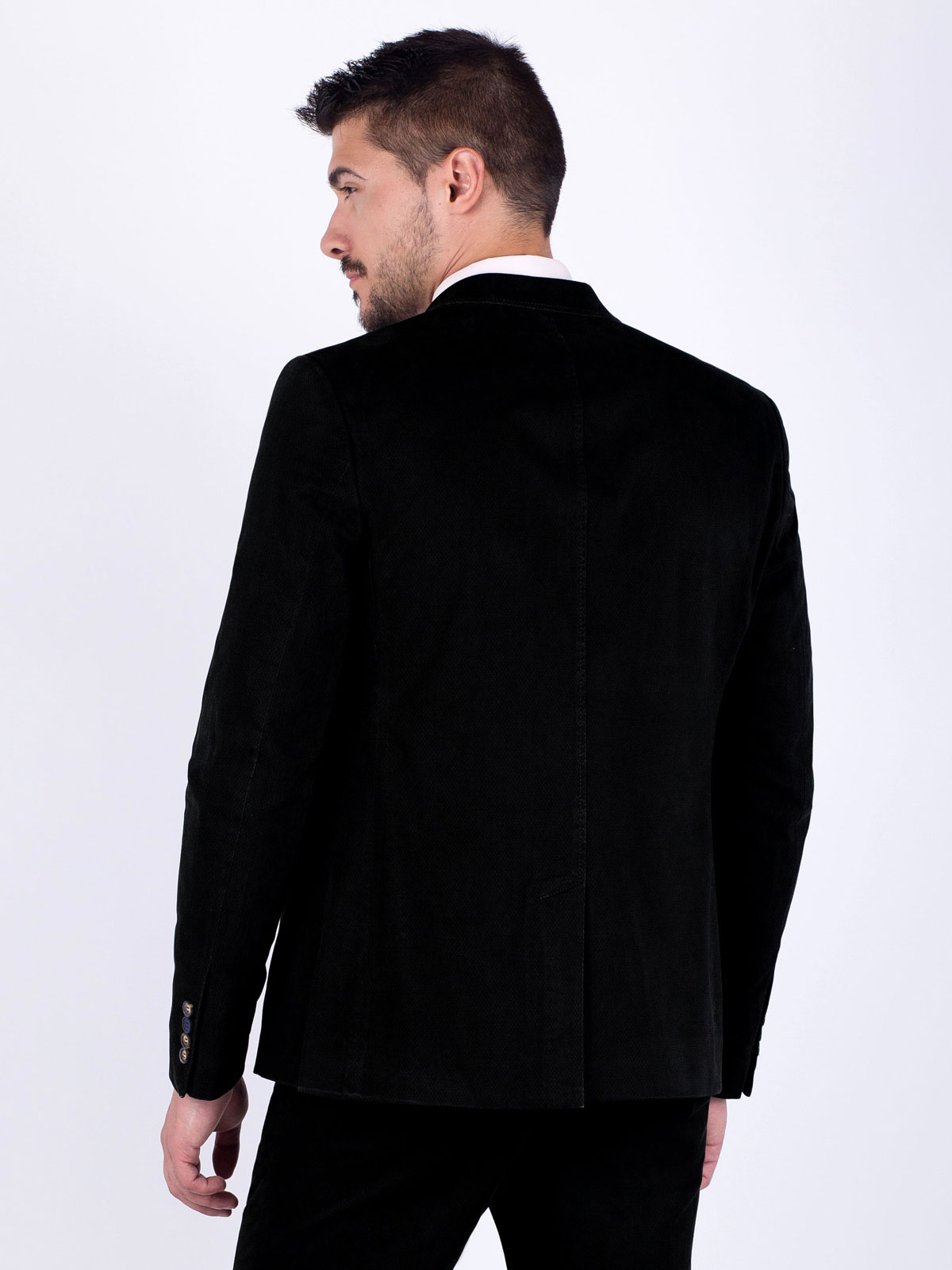 Mens jacket in dark brown - 61056 € 44.43 img2