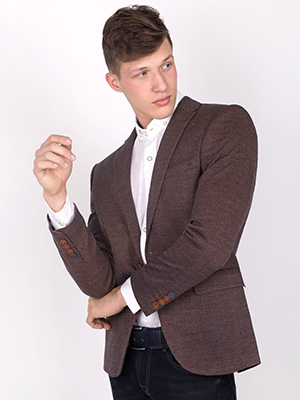 brown melange leotard jacket - 61071 € 44.43 img2
