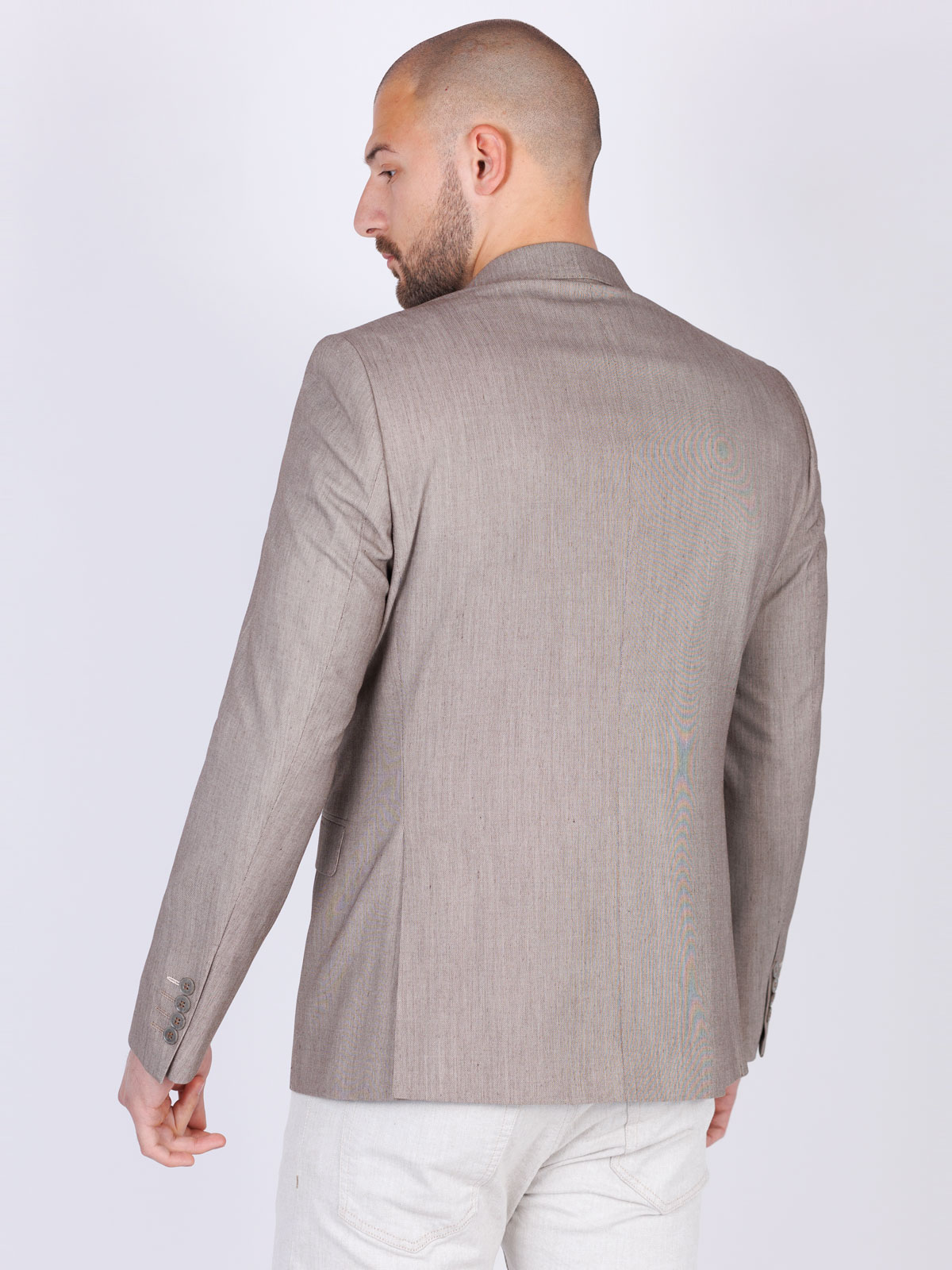 Cotton and linen jacket - 61090 € 83.24 img2