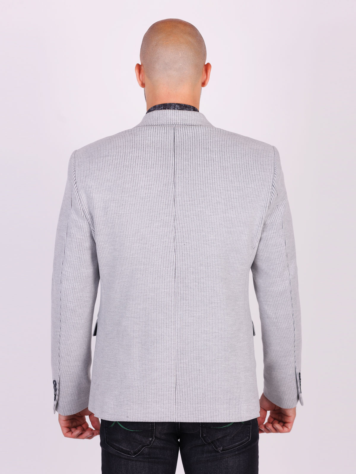 Mens jacket in light gray - 61095 € 145.10 img2