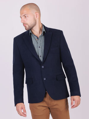 Mens sports jacket in blue-61096-€ 145.10