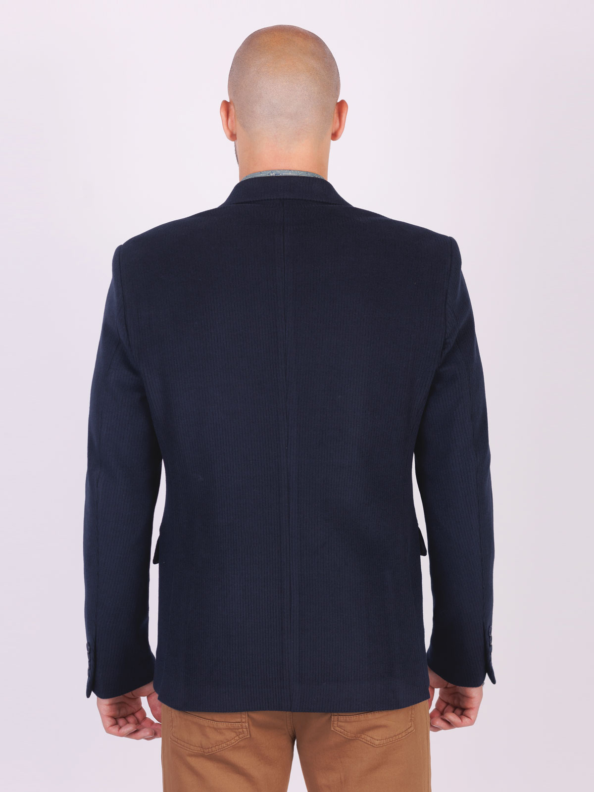 Jachetă sport pentru bărbați în albastru - 61096 € 145.10 img2