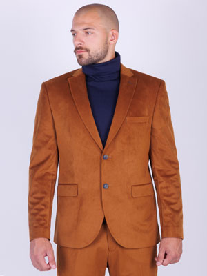 Elegant jacket in mustard color-61100-€ 124.86