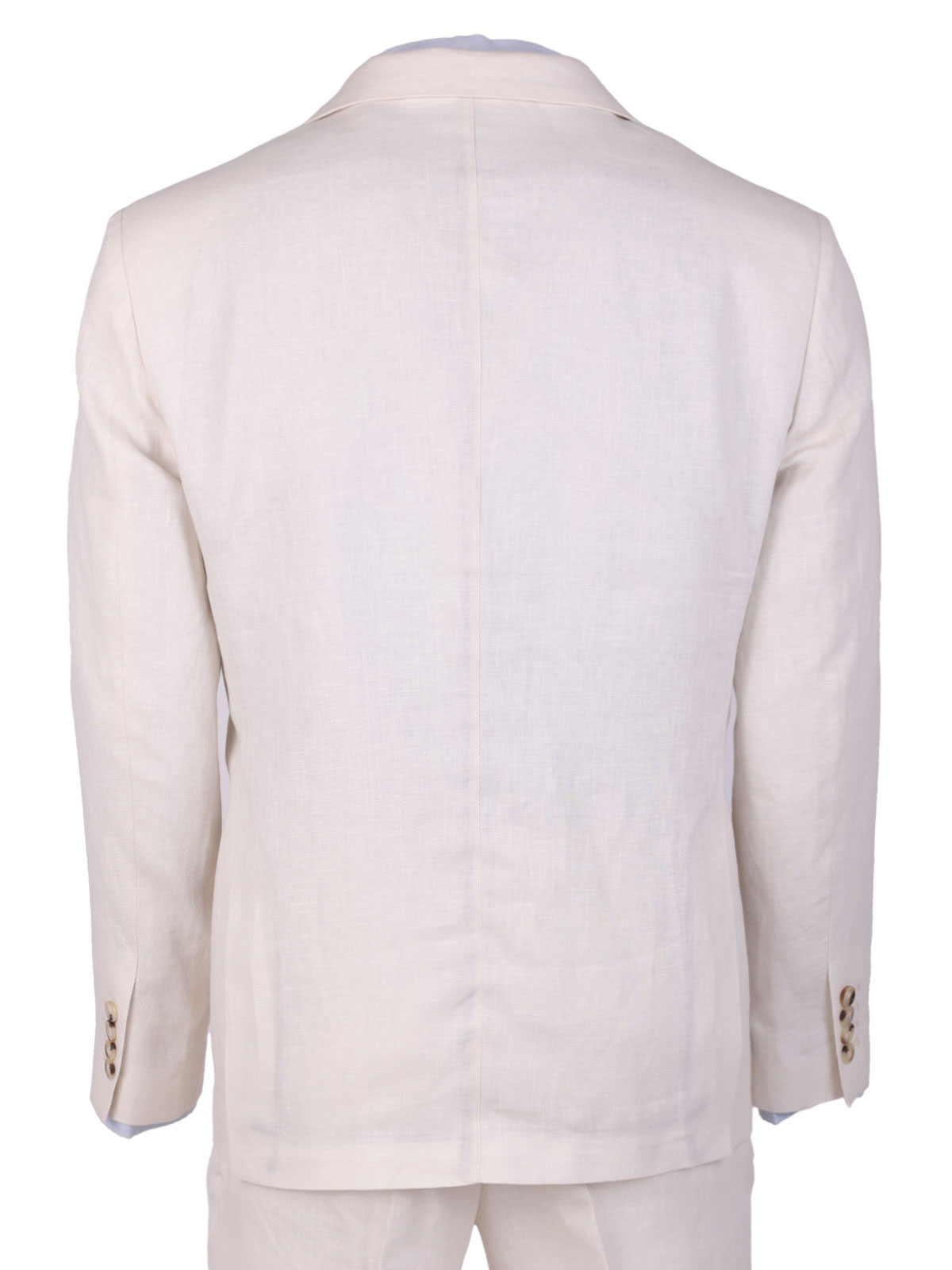 Ανδρικό λινό μπουφάν σε λευκό χρώμα - 61103 € 133.86 img2